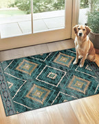BESTSWEETIE Area Rug 2x3 Rug Machine Washable Non-Slip Low Pile Print Pattern by BESTSWEETIE