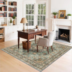 TOPRUUG Washable 5x5 Rug Square - Image 6