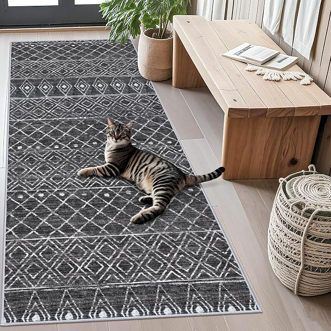 3x6 Runner Rug Washable by BYYVOORugsforYourHome