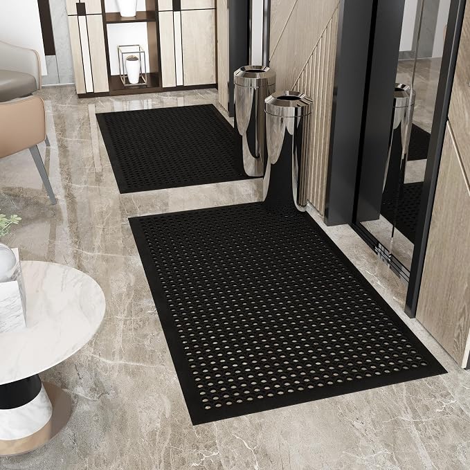 Ottomanson Heavy Duty Rubber Floor Mat – Non-Slip, Waterproof, Restaurants - Image 4