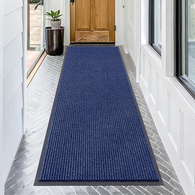 OLANLY Front Door Mat Indoor Outdoor Entrance, Waterproof Heavy Duty Doormat by OLANLY