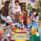 DC Super Friends Educational Kids Rug – ABC Alphabet, Emotions & Hero Traits - Image 4