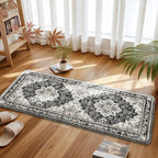 Boho Kitchen Mats for Floor 2 Piece Set Anti Fatigue Cushioned PVC Kitchen Rugs - Image 7