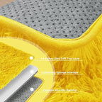 6x9 Yellow Area Rugs for Living Room, Large Fluffy Shag Rug for Bedroom Nursery - Image 7