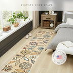 Maples Rugs Reggie Floral Runner Rug - Image 3