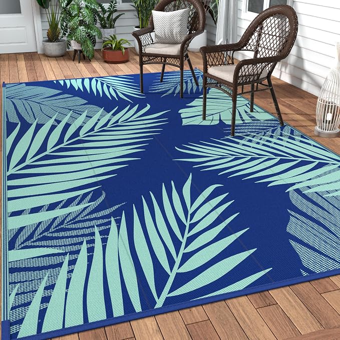GENIMO Outdoor Rug 10' x 14' Waterproof by GENIMO