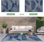 GENIMO Waterproof Outdoor Rug 6' x 9' - Image 7
