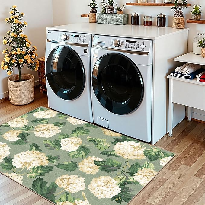 3x5 Floral Entry Rug - Image 9