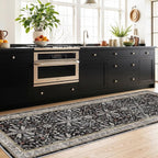 3x10 ft Long Kitchen Runner Rug – Non-Slip Washable Hallway Carpet Runner - Image 4