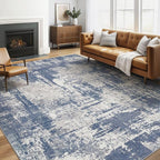 6x8 Area Rug Living Room: Washable Large Abstract Modern Soft Rug Stain by LOONGRUG