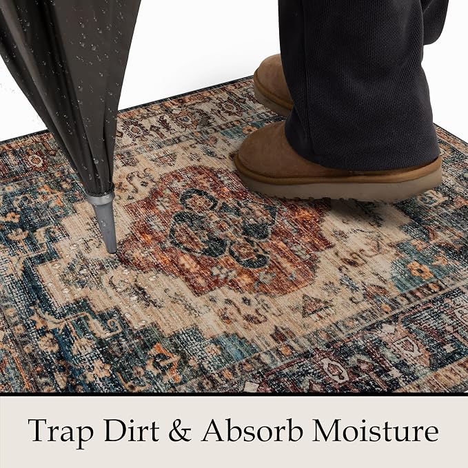 Ruaruarug Washable Area Rug 8x10 - Image 5