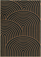Lahome Modern Rainbow Easy Jute Carpet, Washable 5x7 Area Rugs - Image 8