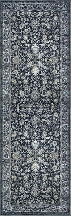 KILOCOCO Hallway Runner 2x8 Rug Runner Printed Vintage Floral Washable Kitchen - Image 9