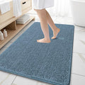 OLANLY Large Bathroom Rugs 59x35, Extra Soft Absorbent Chenille Bath Rugs by OLANLY