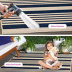 SAFAVIEH Washable Rug Outdoor Courtyard Collection - Image 11