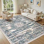 Washable 7x9 Area Rug for Living Room - Image 8