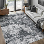 pmtsns Area Rugs 6x9 for Living Room: Washable Rug Modern Abstract Neutral Soft by pmtsns