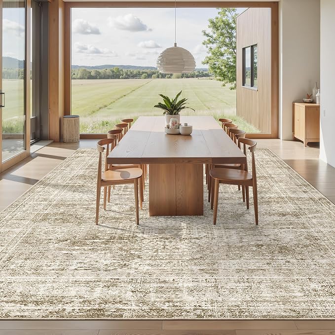 Soalmost Washable Area Rug 8x10, Large Soft Rugs - Image 8