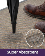 DEXI Ultra Thin Entryway Indoor Door Mat 36x56, Non Slip Rubber Backing Inside - Image 6