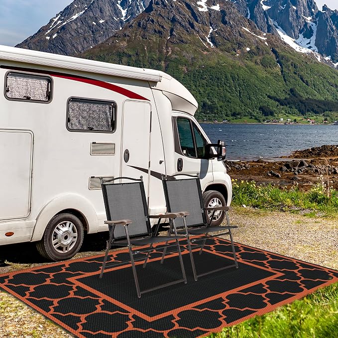 GENIMO 6' x 9' Outdoor Rug Waterproof - Image 6