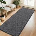 BEQHAUSE Dirt Trapper Door Mat 32" x 72", Non-Slip Washable Doormats Entrance by BEQHAUSE