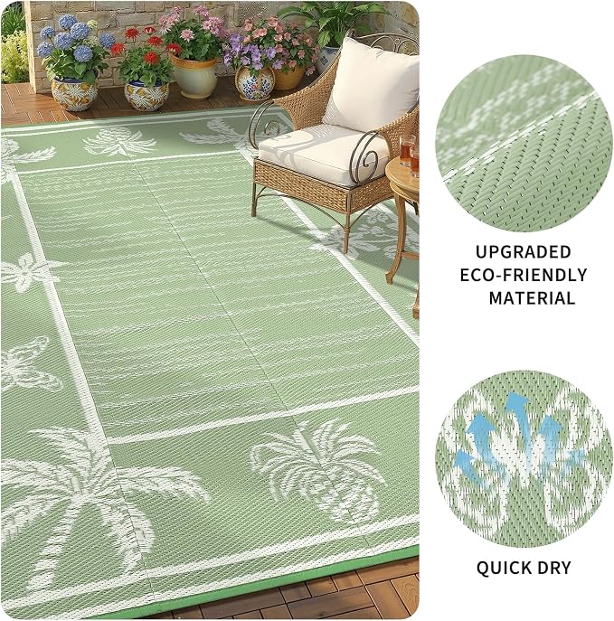 Garvee Outdoor Rug 5x8 Waterproof - Image 7