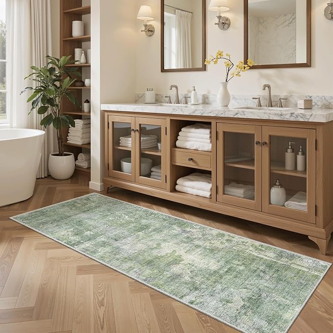 Soalmost Runner Rug 2x5 Washable Non-Slip Kitchen Runner Rugs - Image 4