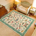 4x6 Rug Non-Slip Washable Carpet by ROYHOME
