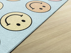 Flagship Carpets Pastel Rainbow Smileys Criss-Cross Applesauce Educational Area - Image 3
