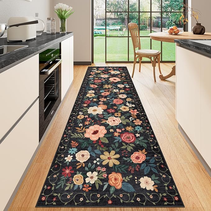DUKINO Runner Rug, 2x10 Kitchen Runner Rug by DUKINO