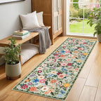 Runner Rug for Entryway: 2x6 Kitchen Rugs Non Slip Washable Ultra-Thin Soft - Image 3