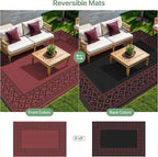 GENIMO Outdoor Rug Waterproof 6'x9' - Image 4