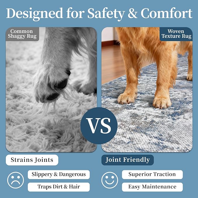 Washable Carpet Runners for Hallway 12ft-Non Slip Floor Runners for Dogs - Image 9