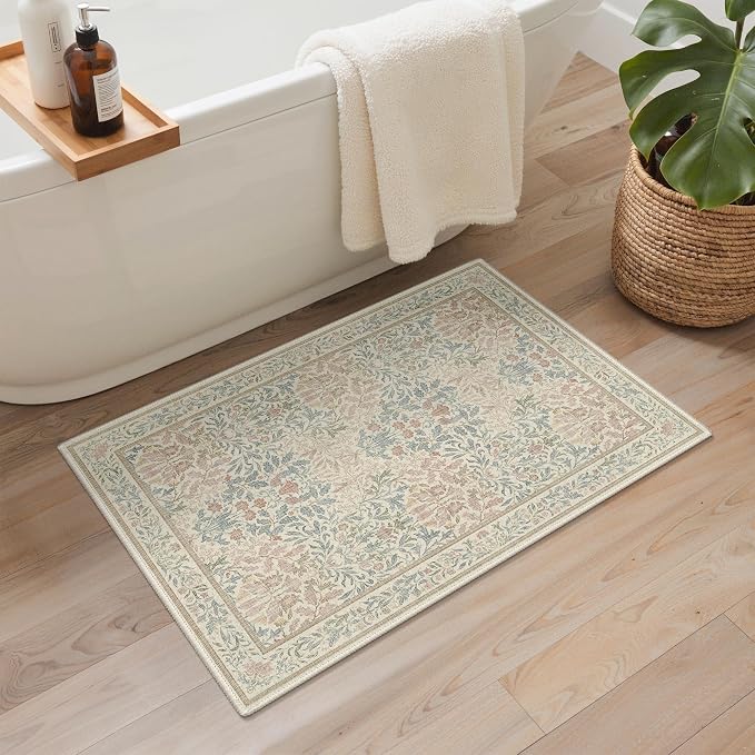 GENIMO Washable Small Reversible Rug 2x3, Low-Pile Non-Slip Kitchen Mat - Image 4