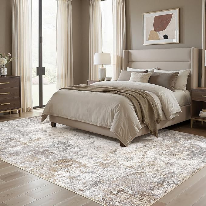 UERMEI 8x11 Area Rug Living Room Rugs Thickened - Image 5