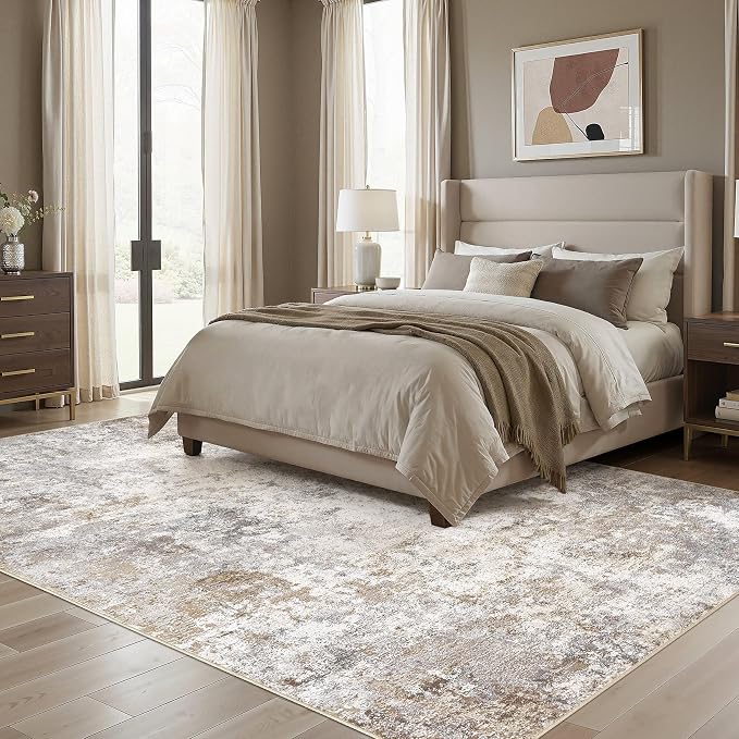UERMEI 9x12 Washable Area Rug - Image 5