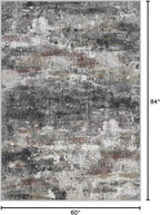 BEIMO Area Rugs 5x7 for Living Room Bedroom, Modern Abstract Machine Washable - Image 2