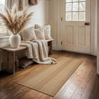 MatEssenz 2x5 Cotton Blend Runner Rug, Machine Washable Boho Woven Hallway Rug by MatEssenz