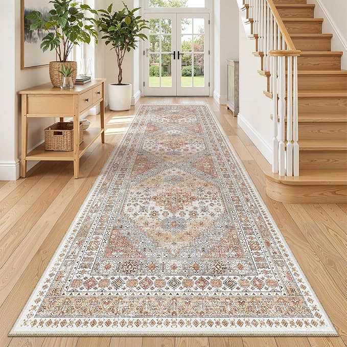 zesthome 3x10 Runner Rug Non Slip Washable - Image 3