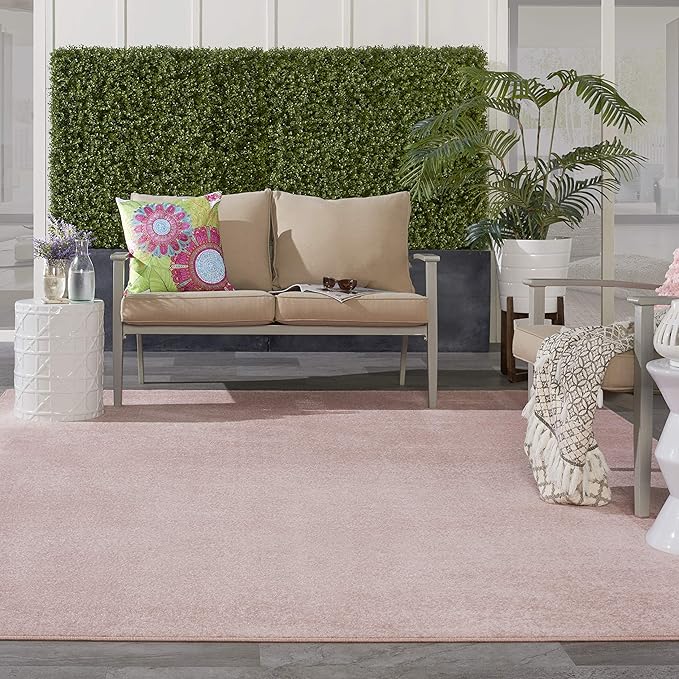 Nourison Home Nourison Essentials Pink 7' x 10' Area Rug - Image 5
