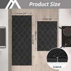 COSY HOMEER Soft Kitchen Rugs for in Front of Sink Super Absorbent Kitchen - Image 2