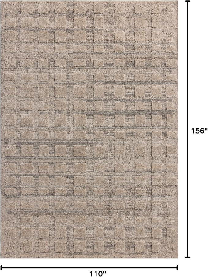 Loloi Amber Lewis Monty Collection MOT-06 Pebble/Beige 9'-2" x 13', .50" Pile - Image 2
