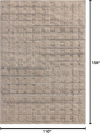 Loloi Amber Lewis Monty Collection MOT-06 Pebble/Beige 9'-2" x 13', .50" Pile - Image 2