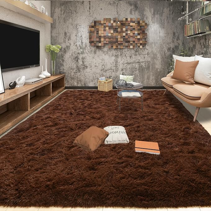 Tepook Area Rugs 9x12 for Living Room, Super Soft Fluffy Rugs for Bedroom by Tepook