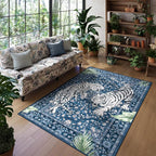Moynesa Tiger Washable Area Rugs - Image 8