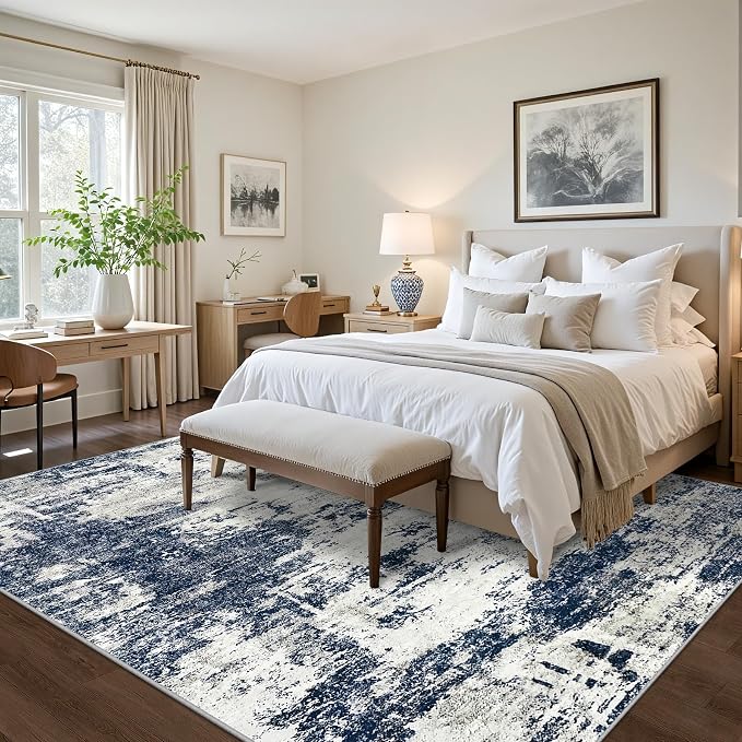 10x14 Area Rugs Living Room Rugs: Large Washable Rug - Image 2