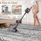 cotiled 5x8 Area Rugs Living Room Rug: Washable Boho Rugs - Image 3