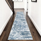 Runners for Hallways Ultra Non-Slip 2x8 Washable Kitchen Rug Abstract Tear and by TTelephant