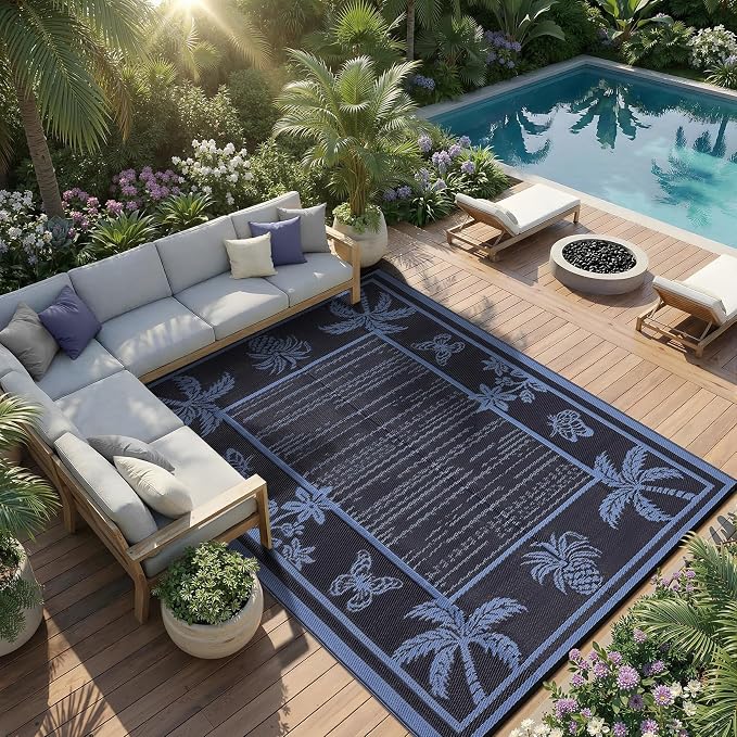Garvee Outdoor Rug 8x10 Waterproof - Image 7