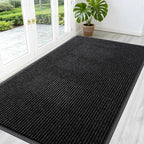 OLANLY Front Door Mat Indoor Outdoor Entrance, Waterproof Heavy Duty Doormat by OLANLY
